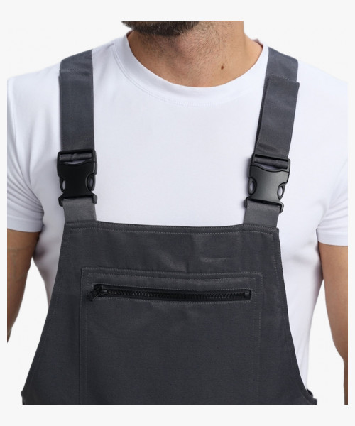 Костюм Нейч-2 СОП с капюшоном (тк.Смесовая,210) п/к, т.серый/св.серый