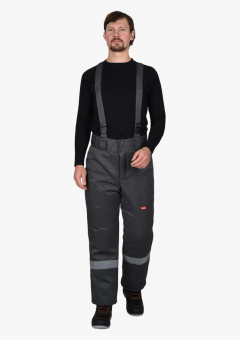 Брюки зимние универсальные тёмно-серые с СОП