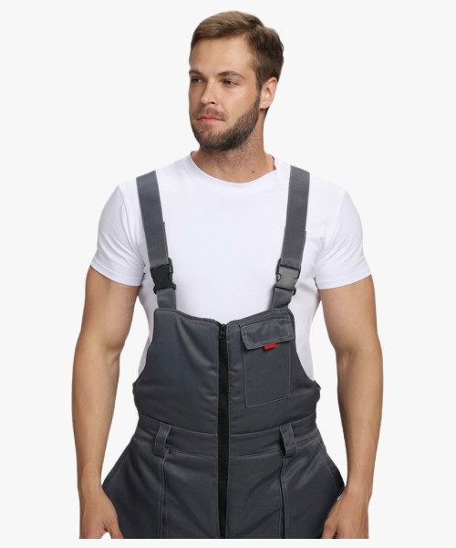 Костюм зимний Флофт-2 NEW (тк.Смесовая,210) п/к, т.серый/св.серый