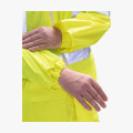 Плащ влагозащитный сигнальный с СОП SIRIUS Профи (225 гр/м2) лимонный (ЧЗ)