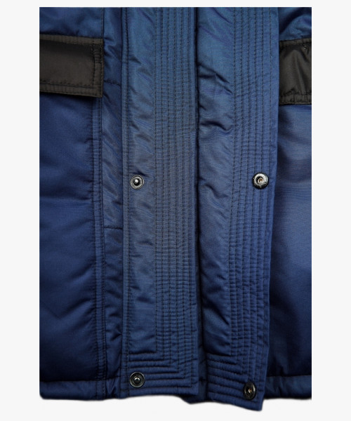 Костюм зимний Беркут (Таслан) п/к, темно-синий/черный