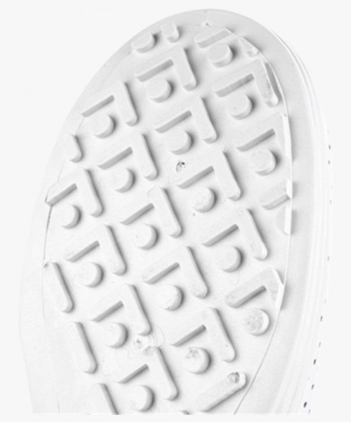 Сабо женские нат.кожа Комфорт ПВХ, белый/голубой