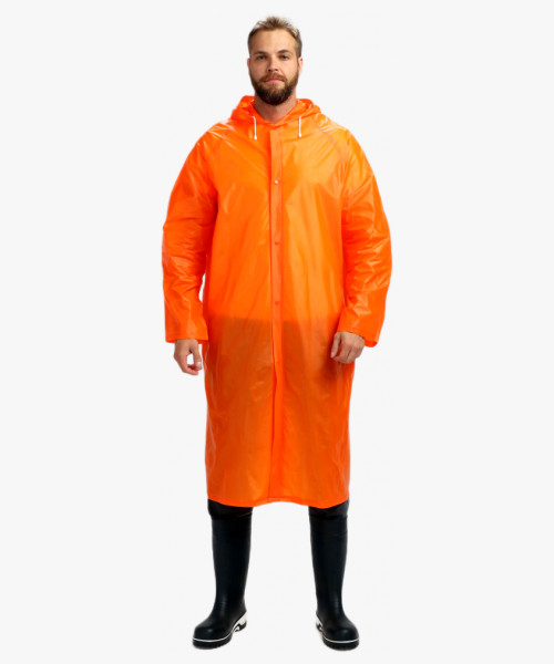 Плащ-дождевик влагозащитный Profline Base, оранжевый
