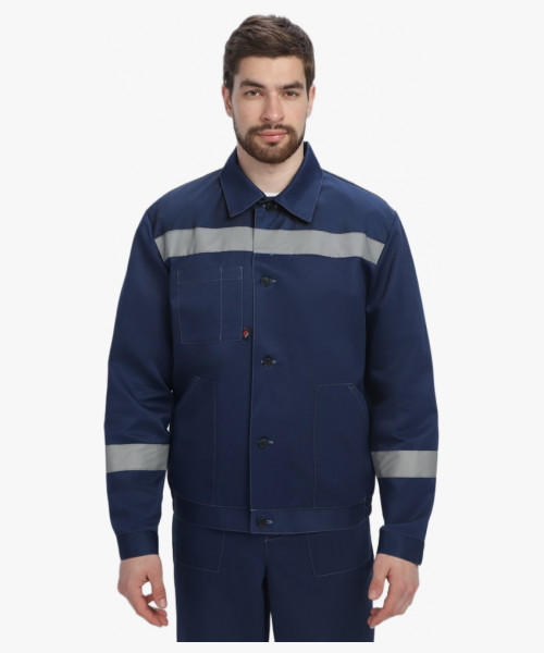 Костюм Лигор-1 СОП (тк.Смесовая,210) брюки, т.синий