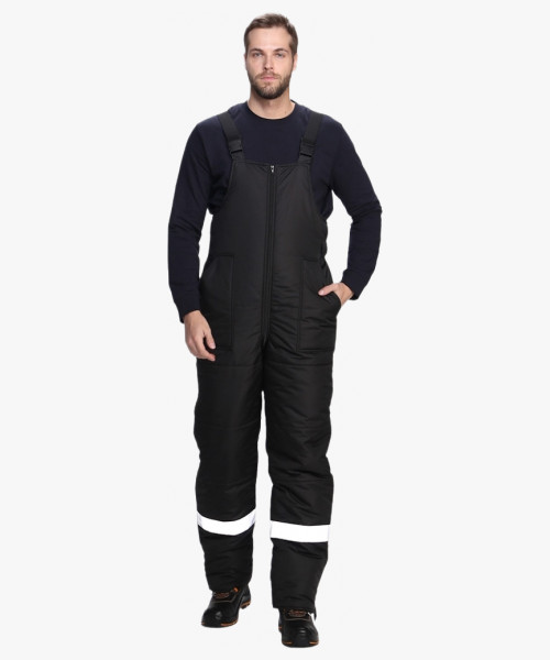 Костюм зимний Беркут СОП CH (тк.Таслан) п/к, черный/красный