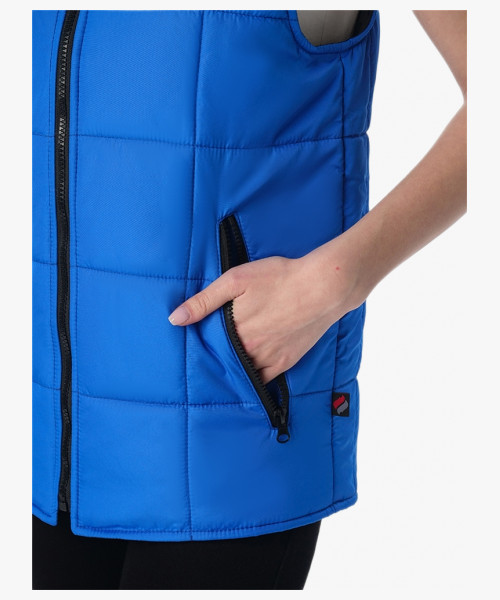 Жилет утепленный Офис (тк.Дюспо), васильковый