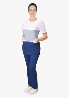 Костюм СИРИУС-РИАНА женский синий с серым