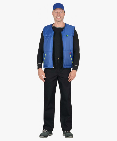 Жилет СИРИУС-КАССИР васильковый