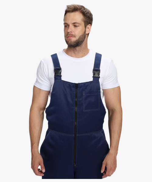 Костюм зимний Флофт-2 (тк.Смесовая,210) п/к, т.синий/васильковый