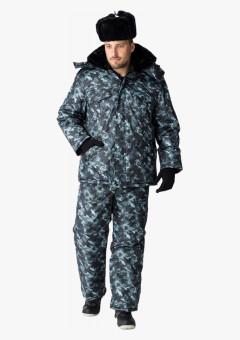 Куртка зимняя для Охранника КМФ, город