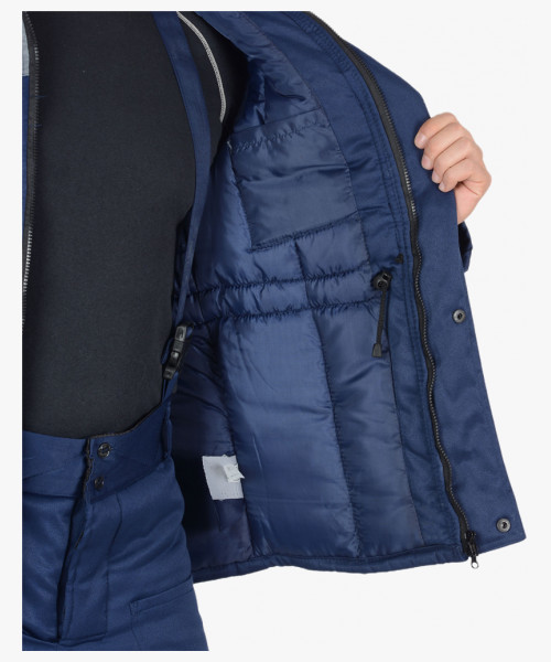 Костюм СИРИУС-ПРОФЕССИОНАЛ куртка, брюки синий с серым