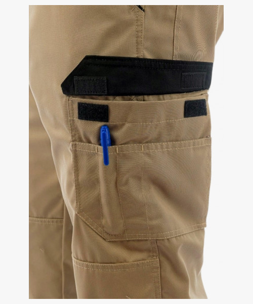 Брюки летние мужские Brodeks KS301, цвет бежевый