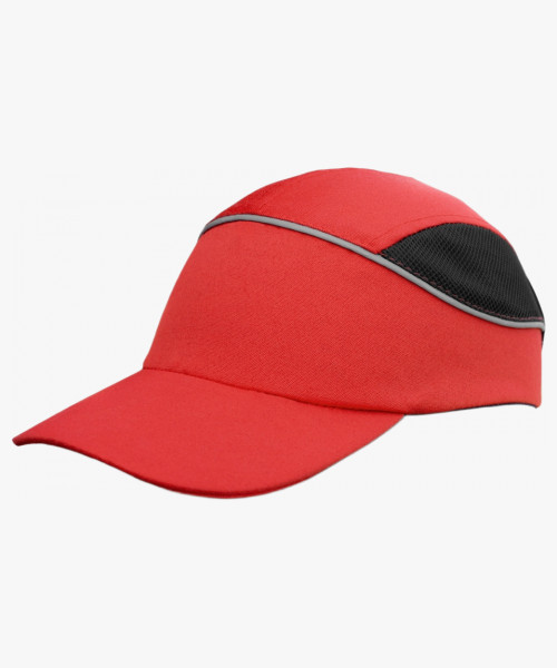 Каскетка защитная РУБЕЖ, красный, СОП (упак. 25шт)