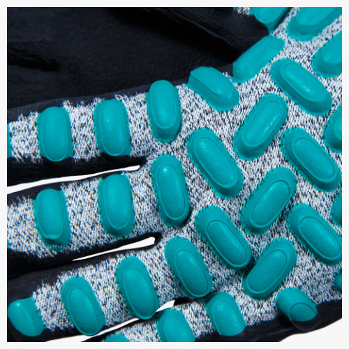 VibroHit Перчатки виброзащитные из HPPE-волокна с латексным покрытием