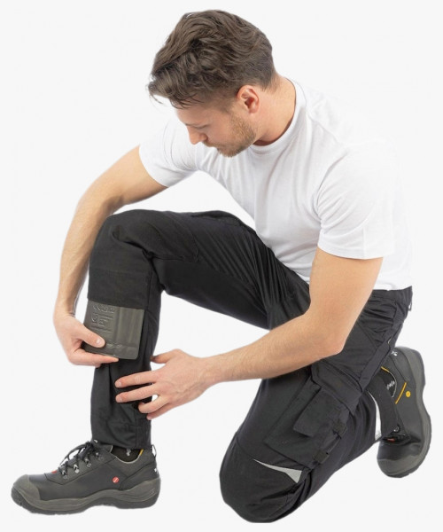 Брюки летние мужские Brodeks KS302, цвет чёрный