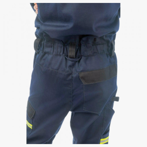 Комбинезон сварщика 1 класса Brodeks FS58-01, цвет тёмно-синий, чёрный