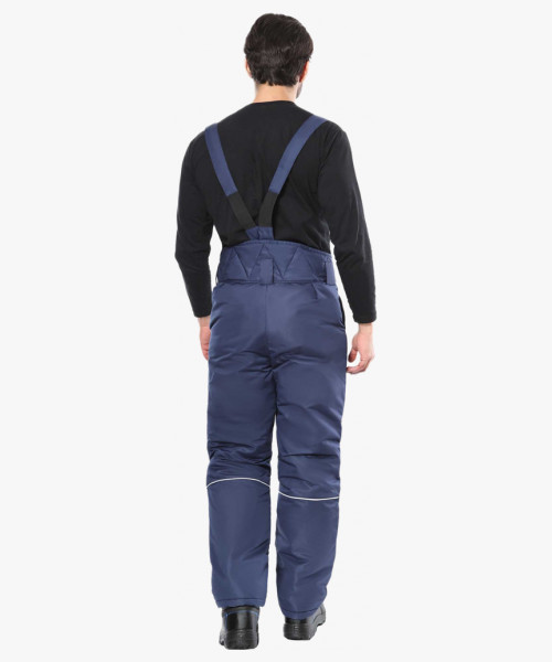 Костюм СИРИУС-КОМФОРТ зимний, куртка, брюки, синий с чёрным