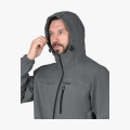 Костюм СИРИУС-АЗОВ с капюшоном серый софтшелл пл 350 г/кв.м