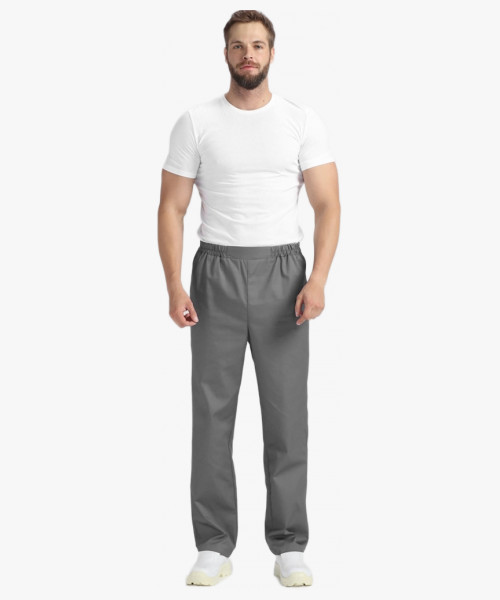 Костюм мужской ХАССП-Стандарт NEW (тк.Смесовая,160), серый