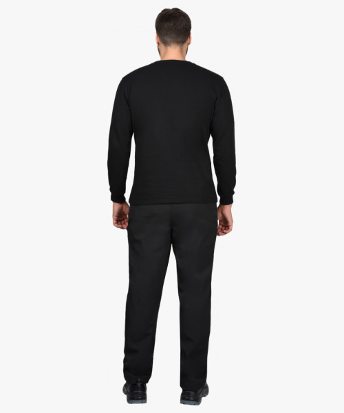 Толстовка черная (футер 240 г/м2) (х40)