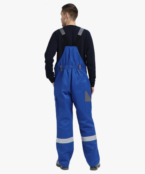 Костюм Практичный-2 СОП CH (тк.Смесовая,210) п/к, васильковый/серый