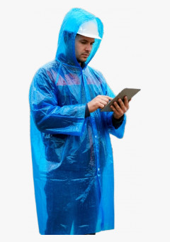 Дождевик влагозащитный Факел, синий