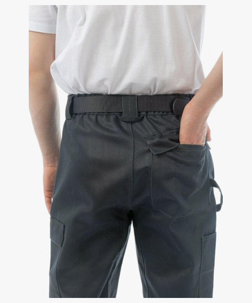 Брюки сварщика 2 класса Brodeks FS 38-02, цвет чёрный