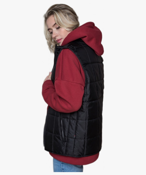 Жилет утепленный Офис (Дюспо), черный