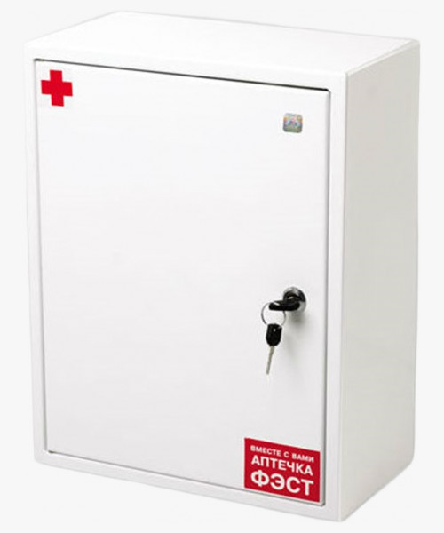 Аптечка ФЭСТ производственная металлический шкаф 250х310х100 №7.3 (арт.1063)