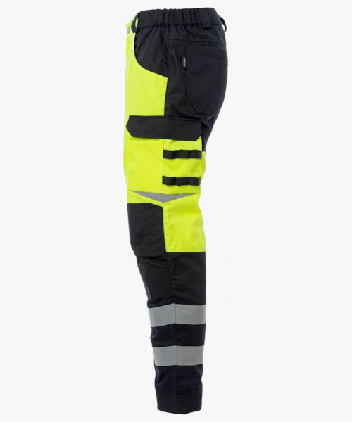 Брюки сигнальные Brodeks KS309, цвет жёлтый, чёрный
