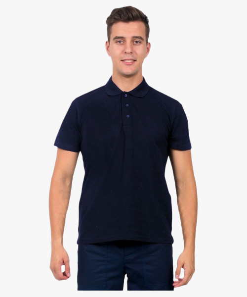 Рубашка поло ProfLineBase (тк.Пике,180), т.синий