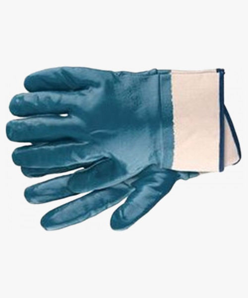 Перчатки нитриловые полный облив манжет крага