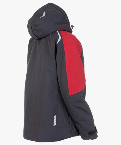 Куртка женская зимняя Brodeks KW 208, цвет чёрный, красный