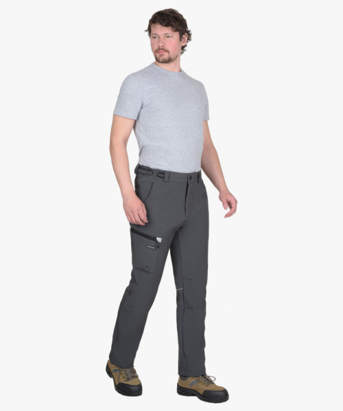 Костюм СИРИУС-СПЕЙС куртка, брюки, софтшелл т.серый