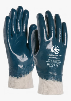 Перчатки Manipula Specialist® MS Нитрил РП (джерси+нитрил), MS 003/MS-122