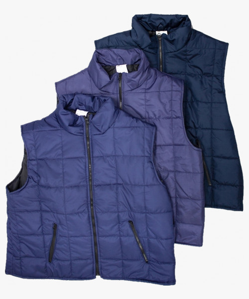 Жилет утепленный Офис (Дюспо), темно-синий