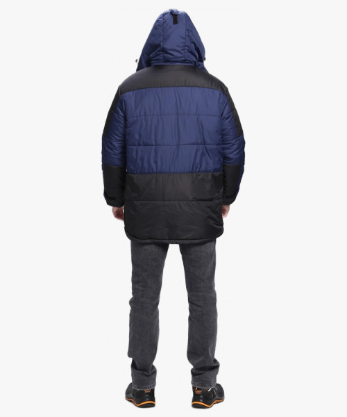 Куртка зимняя Европа CH (тк.Дюспо), т.синий/черный