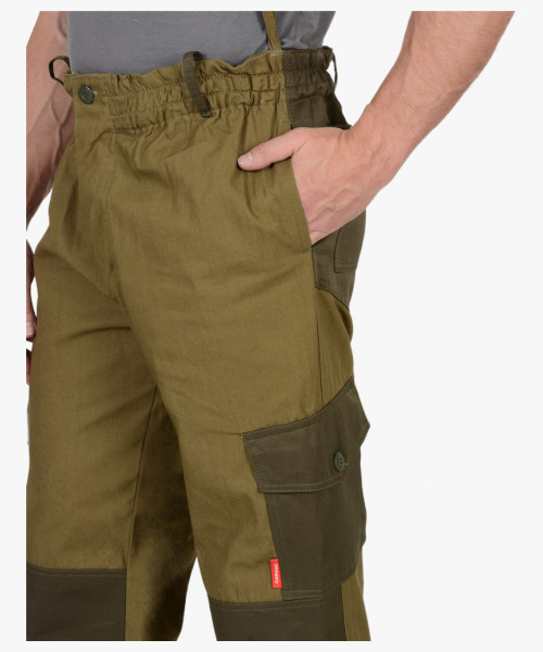 Костюм СИРИУС-ГОРКА куртка, брюки, помочи (полотно палаточное) хаки