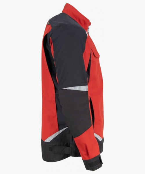 Куртка летняя мужская Brodeks KS202, цвет красный, чёрный