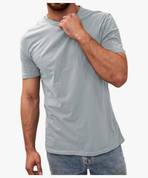 Футболка NEW (тк.Трикотаж,160), св.серый