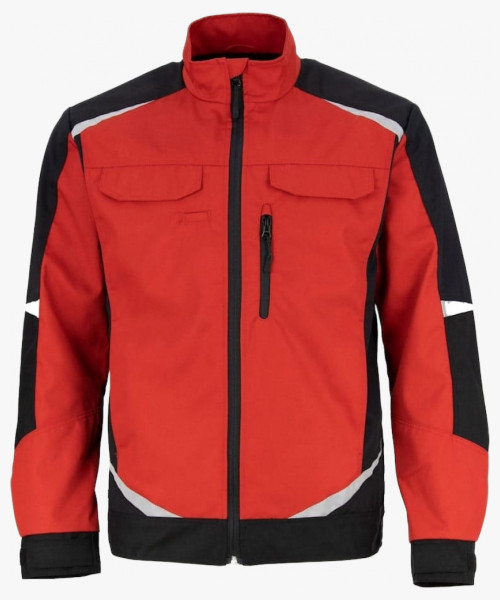 Куртка летняя мужская Brodeks KS202, цвет красный, чёрный