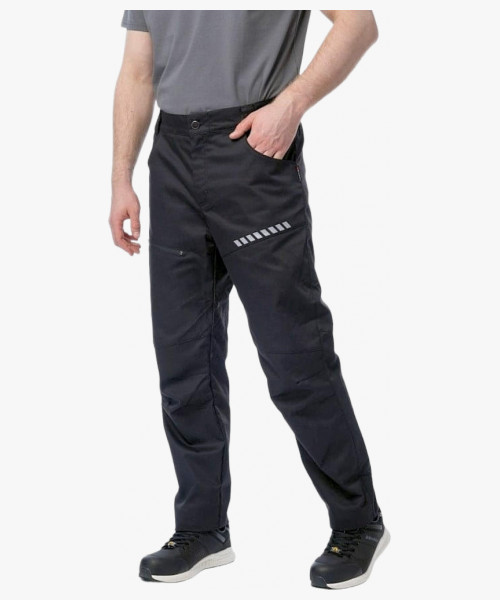 Брюки летние мужские Brodeks KS334, цвет чёрный