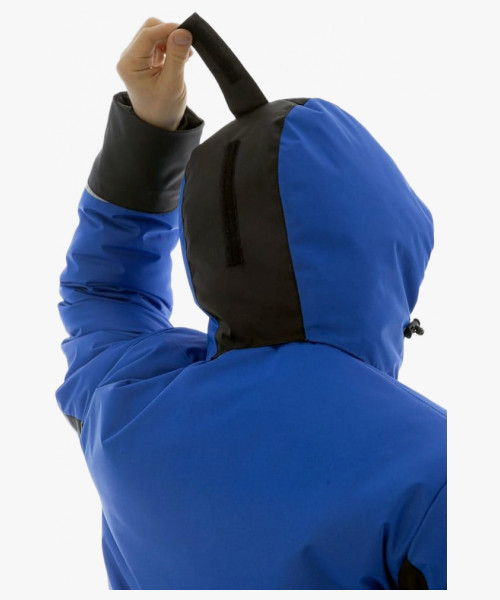 Костюм рабочий зимний Brodeks KW603, куртка, брюки, цвет синий, чёрный