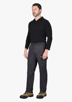 Брюки СИРИУС-ТАКТИК тёмно-серый тк. механический стрейч с ВО