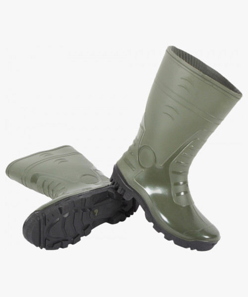 Сапоги мужские ПВХ двухкомпонентные, оливковый (арт. м.135)