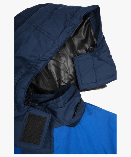 Костюм зимний Сибер СОП CH (тк.Таслан) п/к, т.синий/васильковый