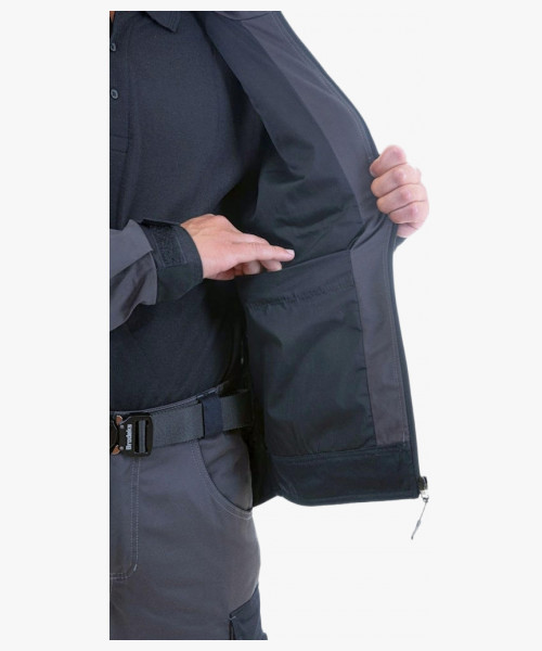 Куртка летняя мужская Brodeks KS202, цвет серый, чёрный