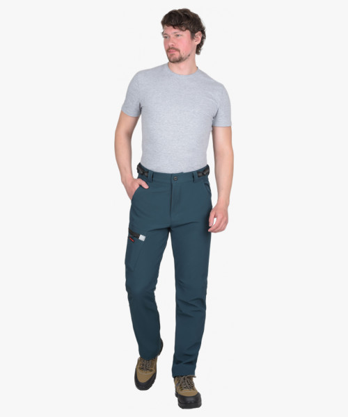 Брюки СИРИУС-СПЕЙС софтшелл морская волна