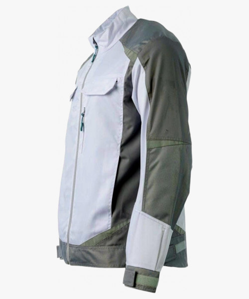 Куртка летняя мужская Brodeks KS202, цвет белый, серый