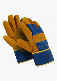 Перчатки Manipula Specialist® Сталкер Про (спилок/ткань+интерлок), SPL-72/MG-292